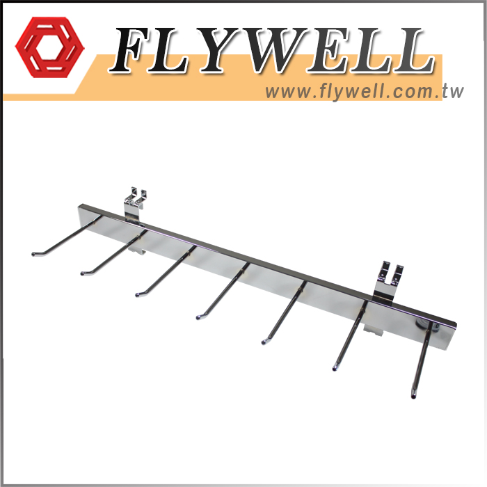 Gridwall Belt or Tie Display with Hooks