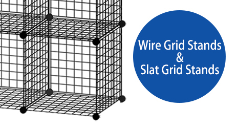Wire Grid Stands and Grid Stands